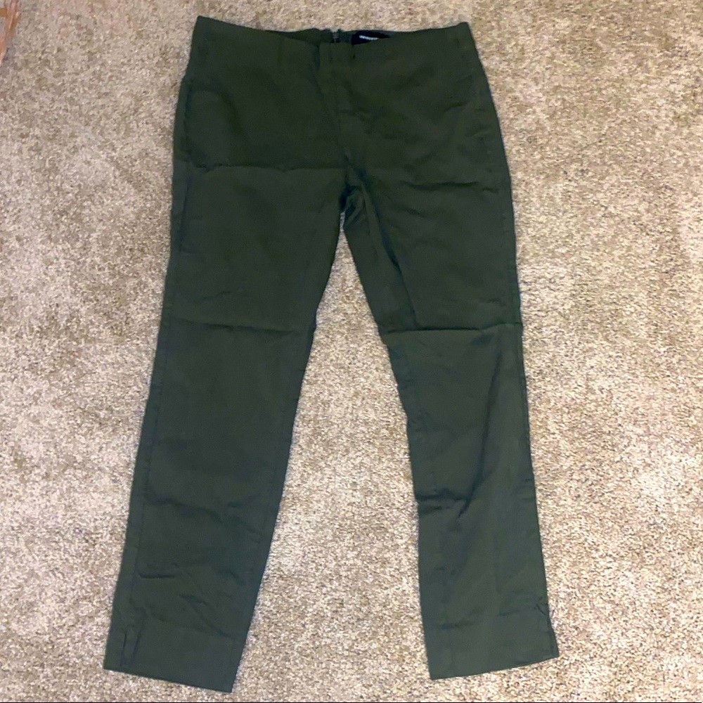 Green Business Casual Pants